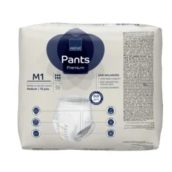 Abena Pants Premium M1 Fraldas Cueca Incontinência Moderada 15 Unidades