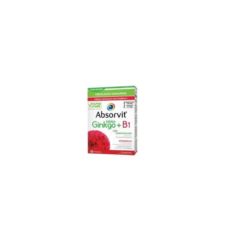 Absorvit Ginkgo Biloba+B1 60 Cp