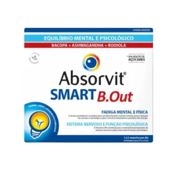 Absorvit Smart B.Out Ampolas 10ml × 20 | Cansaço, Fadiga e Stress