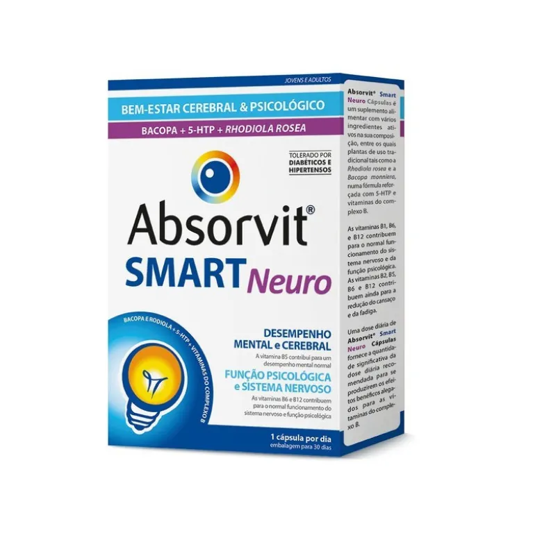 Absorvit Smart Neuro Cápsulas X30 Cáps