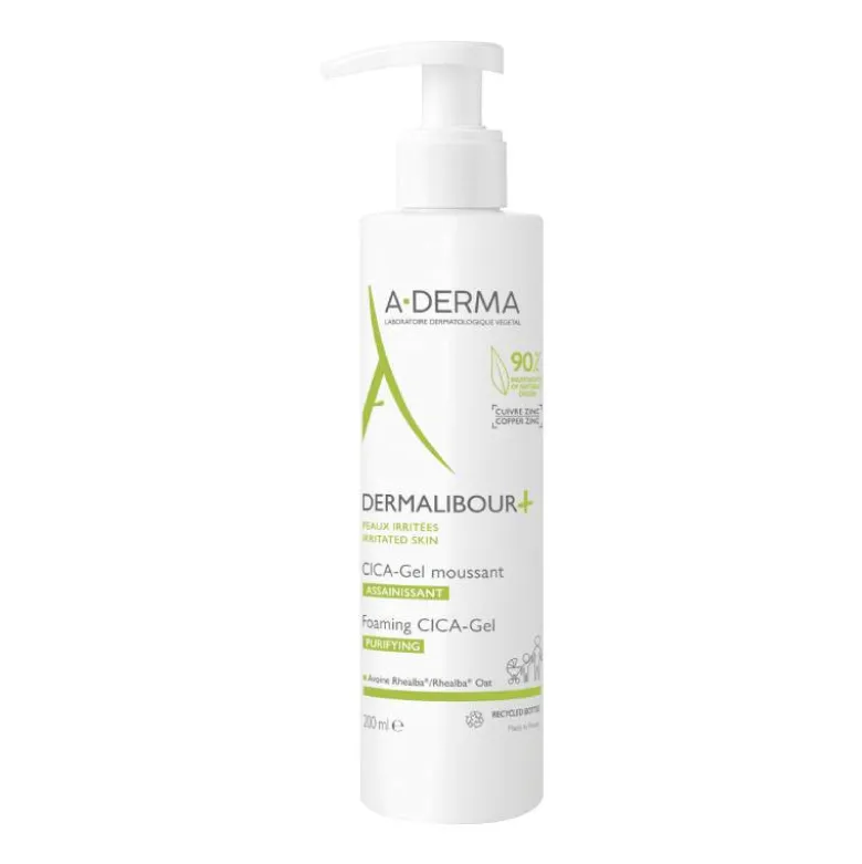 A-Derma Dermalibour+ CICA Gel Espuma 200ml