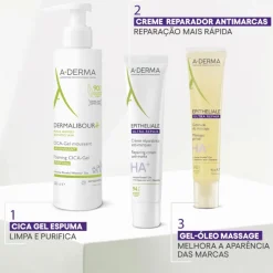 A-Derma EPITHELIALE A.H Creme Reparador SPF50+ 40ml | Antimarcas e Pós-Procedimentos