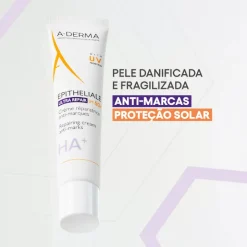 A-Derma EPITHELIALE A.H Creme Reparador SPF50+ 40ml | Antimarcas e Pós-Procedimentos