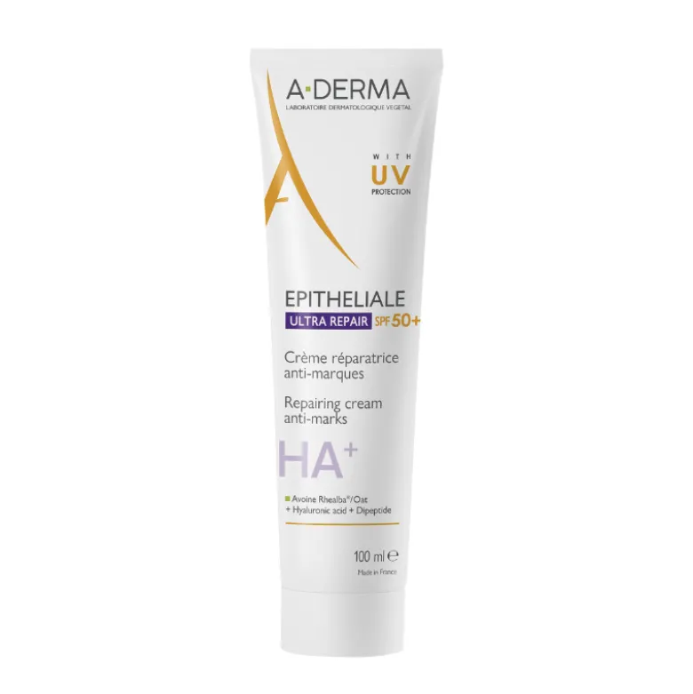 A-Derma EPITHELIALE Ultra Repair SPF50+ Creme Antimarcas 100ml