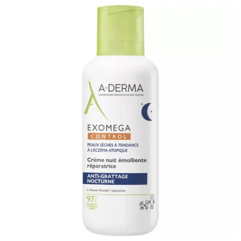 A-Derma Exomega Control Creme de Noite Emoliente 400ml