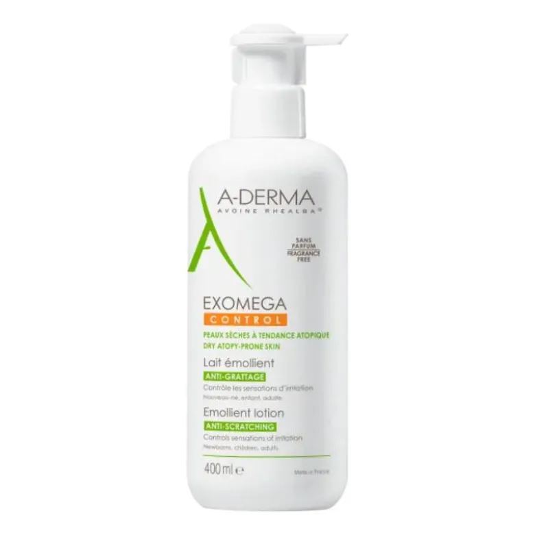 A-Derma Exomega Control Leite Emoliente 400ml