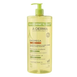 A-Derma Exomega Control Óleo de Limpeza 1000ml | Pele Atópica Bebés e Adultos