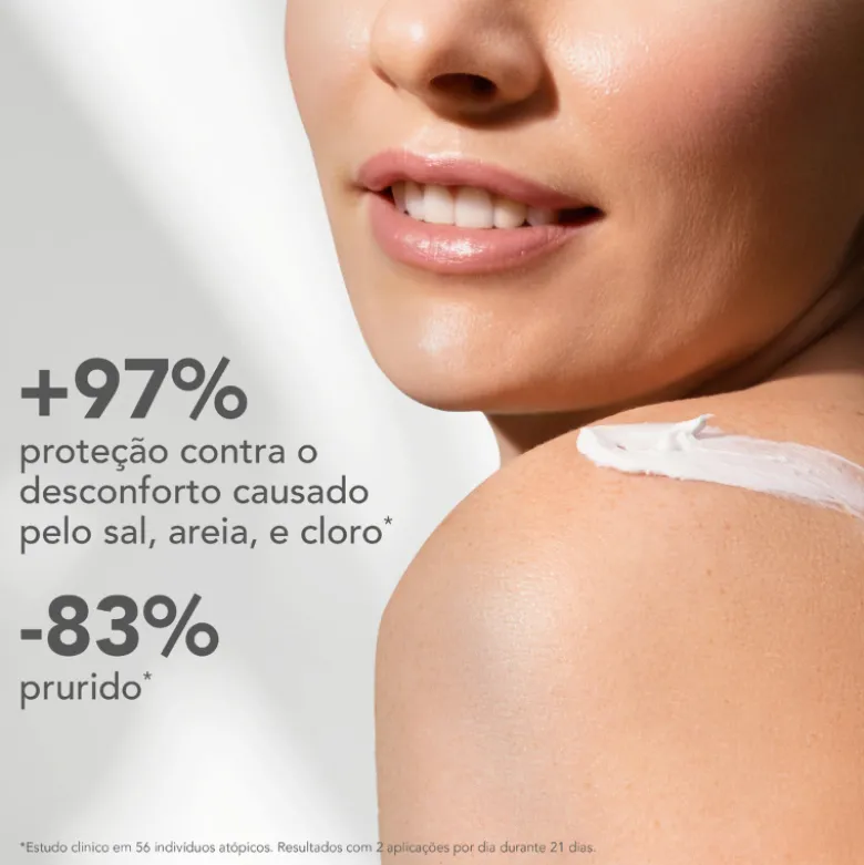 A-Derma EXOMEGA Protetor Solar Emoliente SPF50+ 150ml | Pele Atópica e Sensível