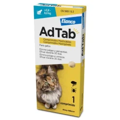 AdTab Comprimido Mastigável para Gatos 2-8Kg