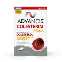 Advancis Colesterim Hepa 30comprimidos+30cápsulas | Colesterol & Função Hepática