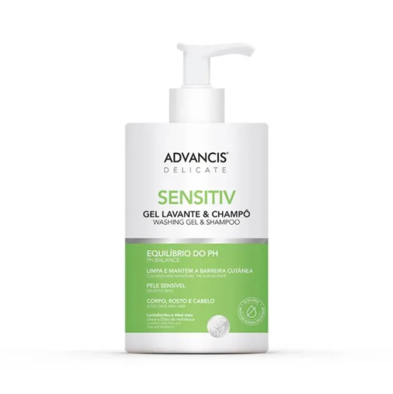 Advancis Delicate Sensitiv Gel Lavante & Champô 500ml
