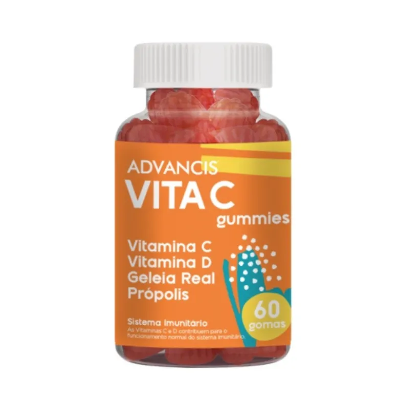 Advancis Vita C 60 Gomas Tutti-Frutti | Vitamina C + D Imunidade Energia
