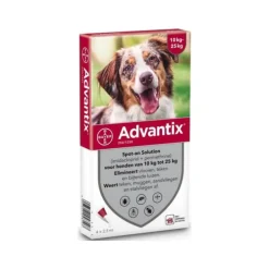 Advantix Cão 4x2,5ml 10-25kg
