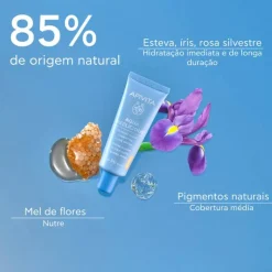Apivita Aqua Beelicious Creme FPS30 Com Cor 40ml