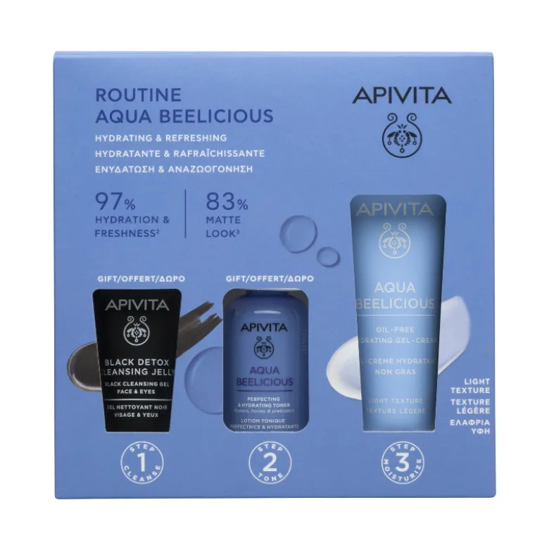 Apivita Aqua Beelicious Kit Rotina 2025