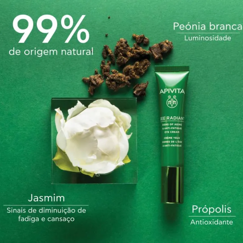 Apivita Bee Radiant Creme de Olhos 15ml
