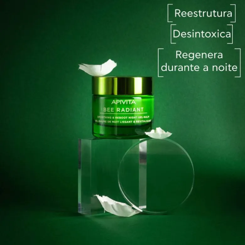 Apivita Bee Radiant Gel-bálsamo Noite 50ml