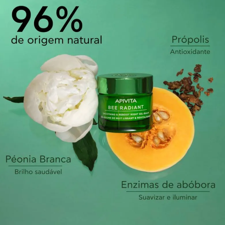 Apivita Bee Radiant Gel-bálsamo Noite 50ml