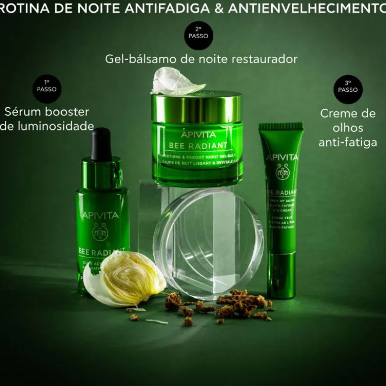 Apivita Bee Radiant Gel-bálsamo Noite 50ml