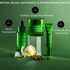 Apivita Bee Radiant Gel-creme Envelhecimento & Antifadiga Textura Ligeira 50ml