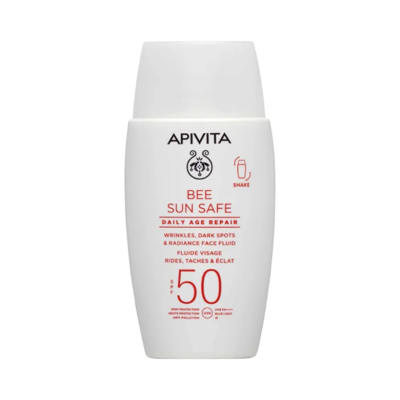 Apivita Bee Sun Fluido Diário Age Repair SPF50 50ml