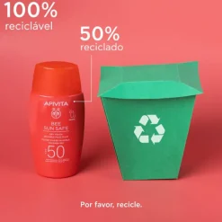 Apivita Bee Sun Fluido Invisível de Toque Seco SPF50 50ml