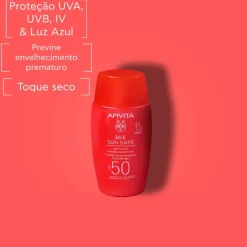 Apivita Bee Sun Fluido Invisível de Toque Seco SPF50 50ml