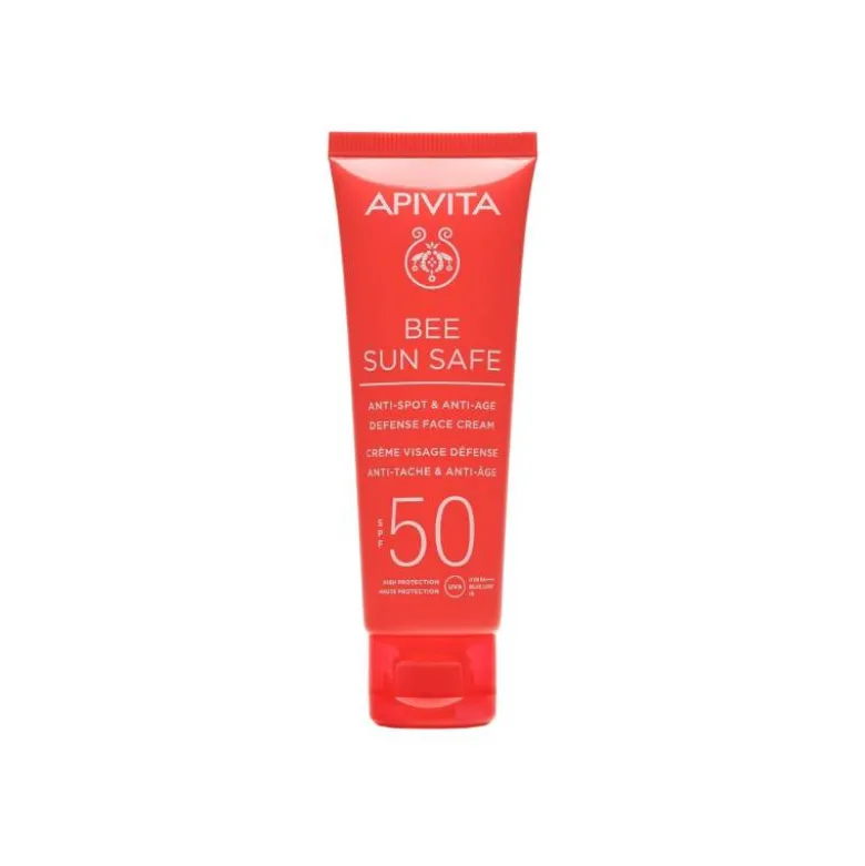 Apivita Bee Sun Safe Anti-Spot e Anti-Age Creme FPS50 50ml