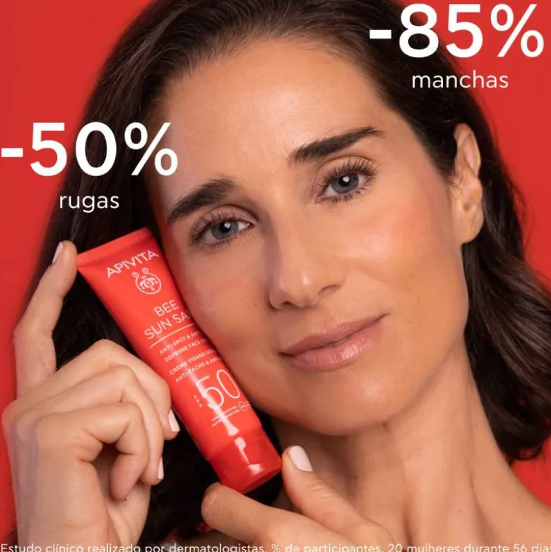 Apivita Bee Sun Safe Anti-Spot e Anti-Age Creme FPS50 50ml