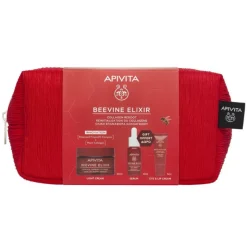 Apivita Beevine Elixir Pack Antirrugas Lifting | Creme Ligeiro + Sérum + Olhos
