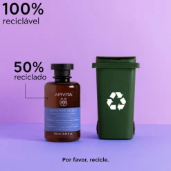 Apivita Champô Couro Cabeludo Sensível 250ml