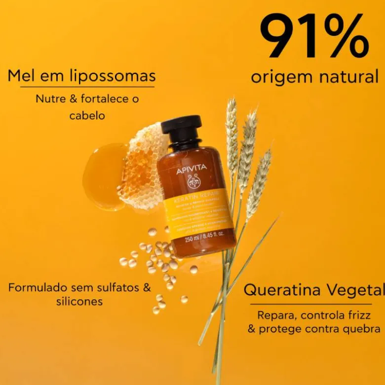 Apivita Champô Nutritivo & Reparador 250ml