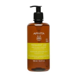 Apivita Champô Suave Uso Frequente Ecopack 500ml