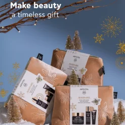 Apivita Coffret Natal Queen Bee Sérum |Oferta Creme Ligeiro + Creme Olhos + Bolsa
