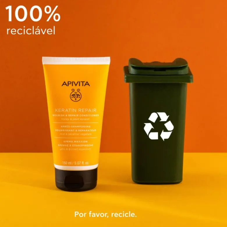Apivita Condicionador Nutritivo & Reparador Cabelo Seco e Danificado 150ml