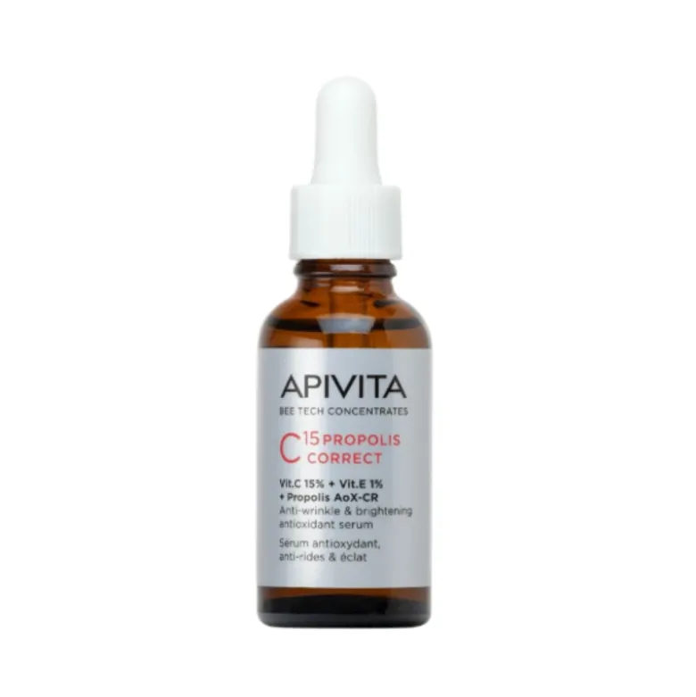 Apivita C15 Sérum Corretor Própolis 30ml | 15% Vitamina C