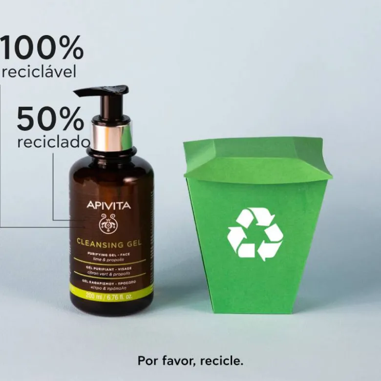 Apivita Gel Purificante Rosto 200ml