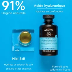 Apivita Hyaluronic Hydra Champô Cabelo Fino 250ml