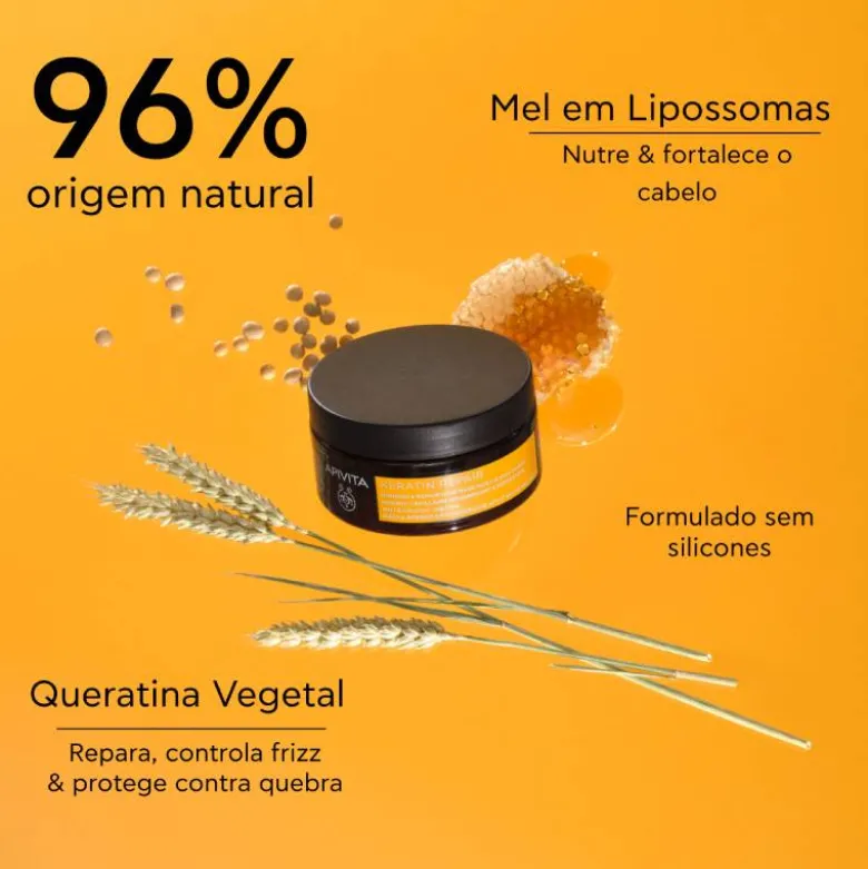 Apivita Máscara Capilar Nutritiva & Reparadora 200ml