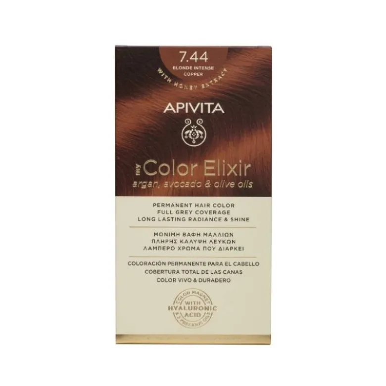 Apivita My Color Elixir Cor 7.44 Loiro Cobre Intenso