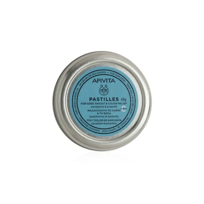 Apivita Pastilhas Eucalipto & Própolis 45g