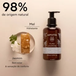 Apivita Pure Jasmine Leite Hidratante Corporal 200ml
