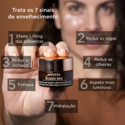 Apivita Queen Bee Creme Contorno de Olhos 15ml