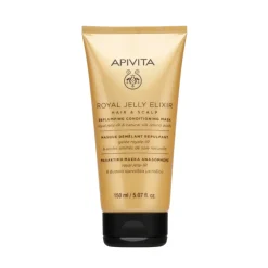 Apivita Royal Jelly Elixir Máscara Revitalizante 150ml | Cabelo Fino e Quebradiço
