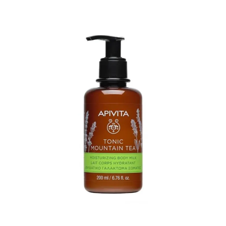Apivita Tonic Mountain Tea Leite Hidratante Corporal 200ml