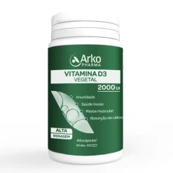 Arkocápsulas Vitamina D3 x60 Cápsulas | Apoia o sistema imunitário