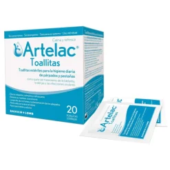 Artelac Toalhitas Limpeza 20 Unid. | Higiene Pálpebras e Pestanas | Auxiliar no Tratamento da Blefarite