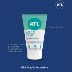 ATL Creme Gordo 100g | Nutrição Intensa e Ação Anti-Estrias Peles Muito Secas