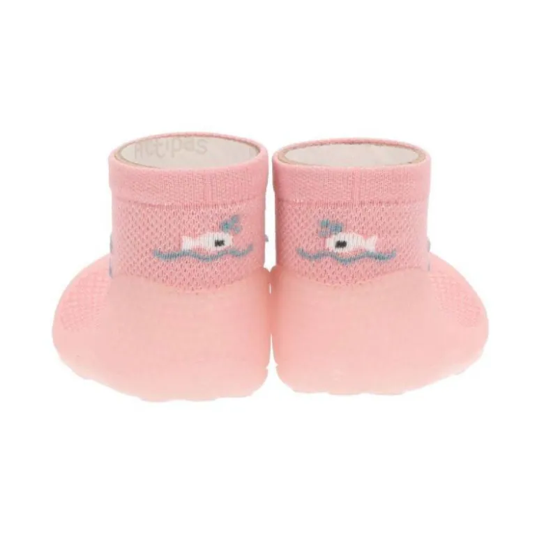 Attipas Aqua Octopus Pink Tam 21.5 | Calçado Barefoot Infantil para Água e Verão