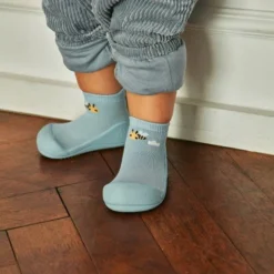 Attipas Bee Blue Tamanho 19 | Sapato Bebé Design Barefoot